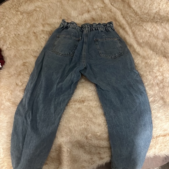 Zara Jeans Zara Paper Bag Jeans Poshmark